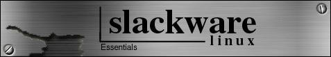 metallic slackware banner