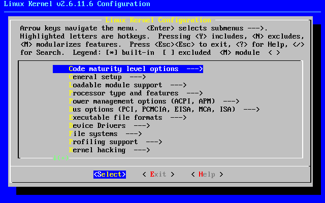 linux kernel compile smp